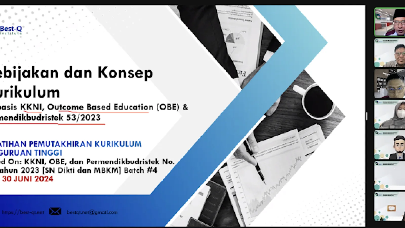 Ketua Program Studi Psikologi Islam Mengikuti Workshop Kurikulum OBE