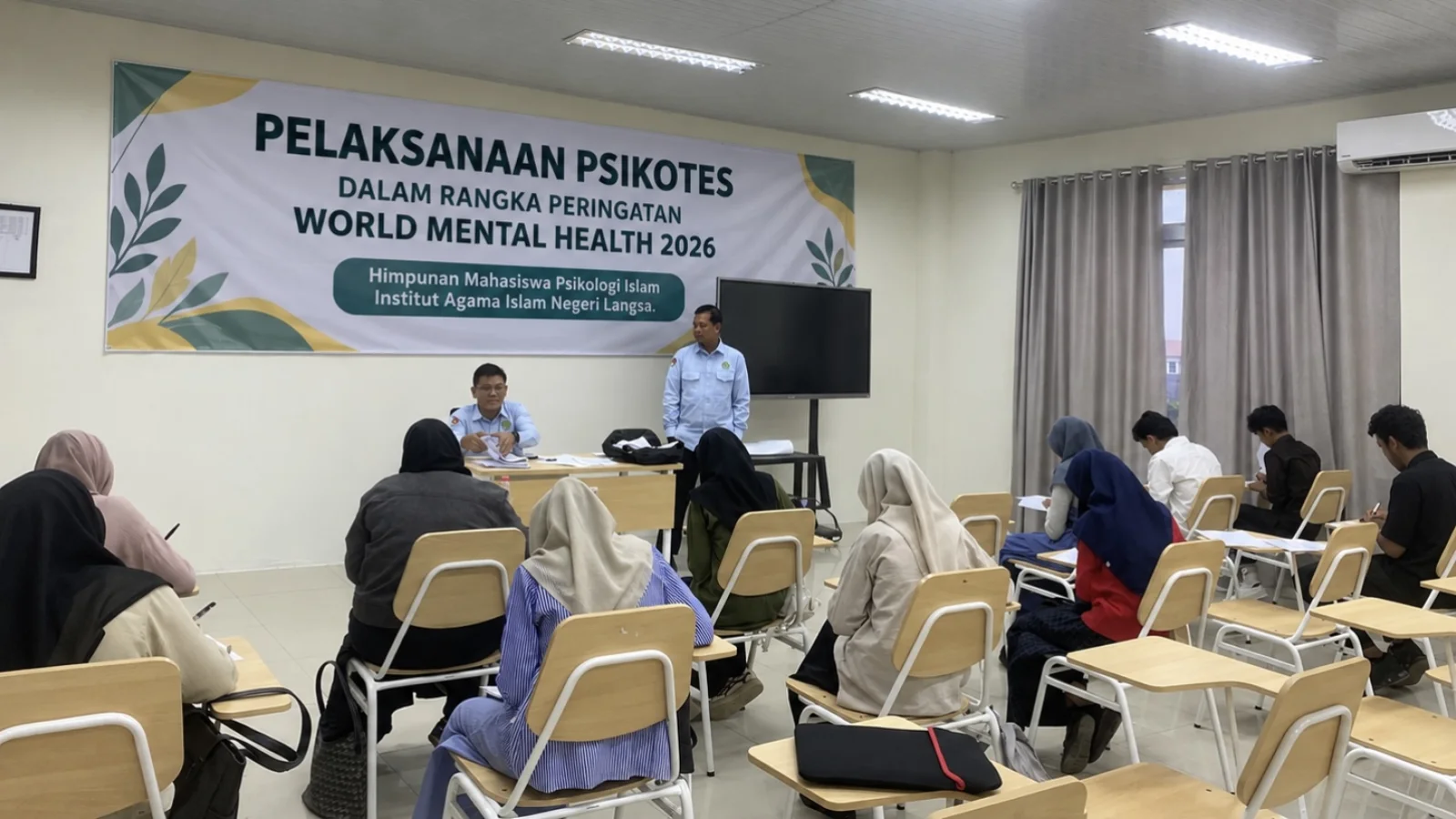Himpunan Mahasiswa Psikologi Islam Gelar Layanan Psikotes untuk Masyarakat di Hari Kesehatan Mental Sedunia 2026