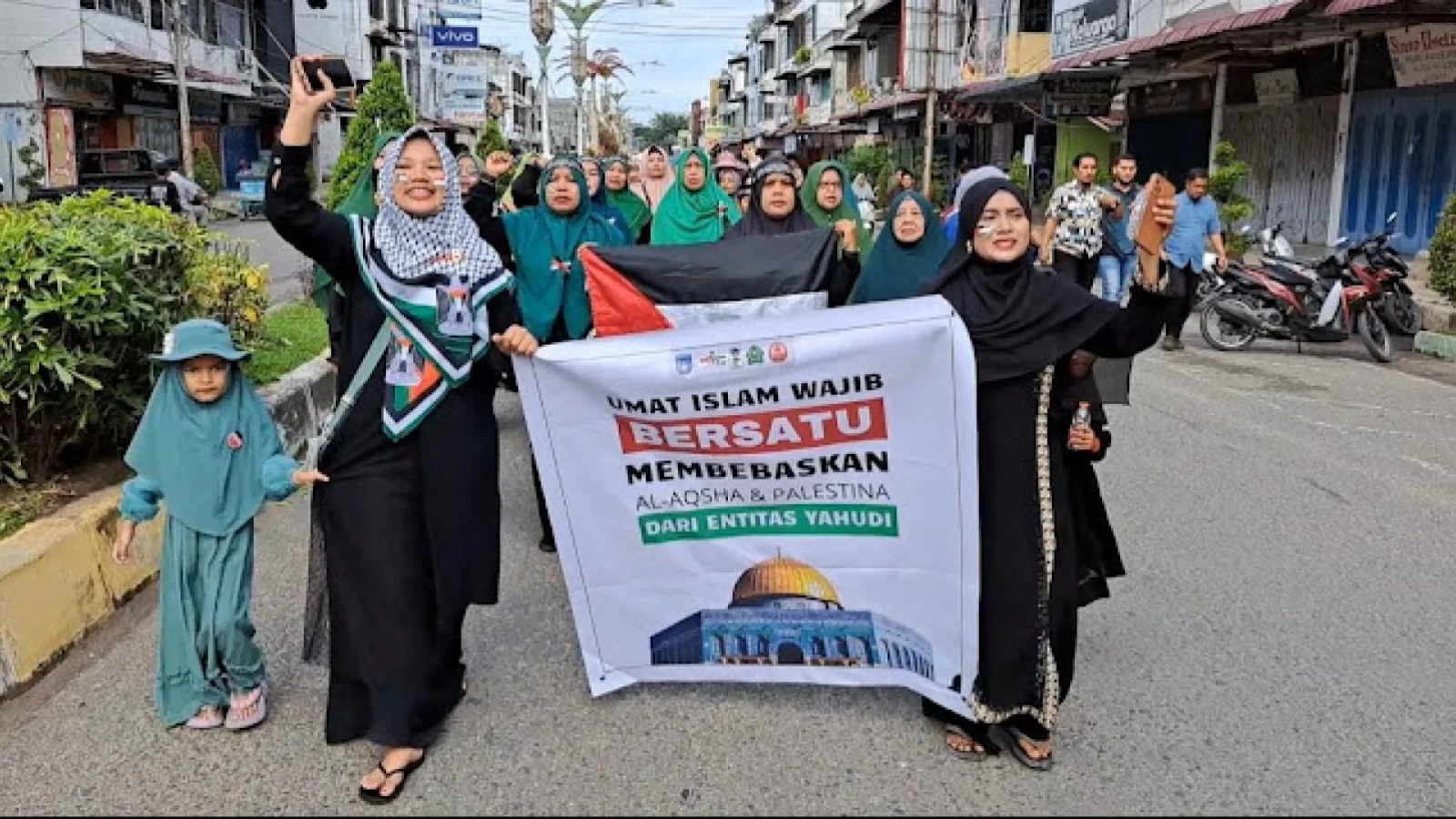 Himpunan Mahasiswa Prodi Psikologi Islam Ikut Aksi Kemanusiaan Bela Palestina