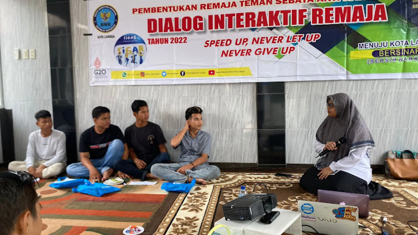 Dosen Psikologi Islam Berpartisipasi Dalam Dialog interaktif Remaja Yang Diadakan Oleh BNN Kota Langsa