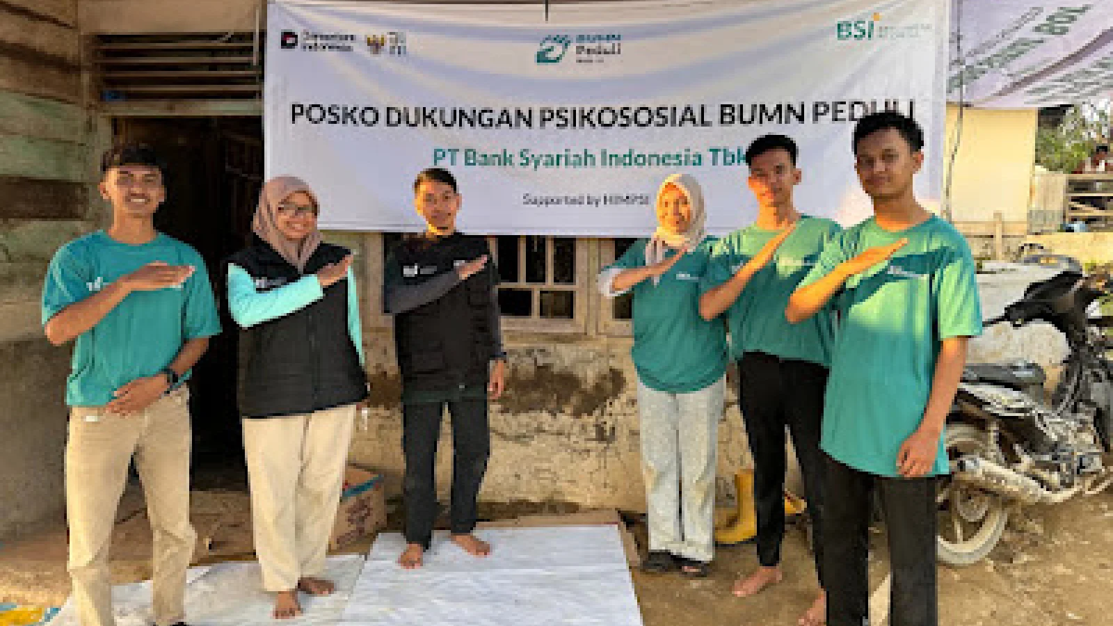 Bangun Resiliensi Pasca-Banjir, Muhammad Irfandy Bersama BSI Maslahat dan Kresna HIMPSI Pulihkan Trauma Warga Aceh Tamiang