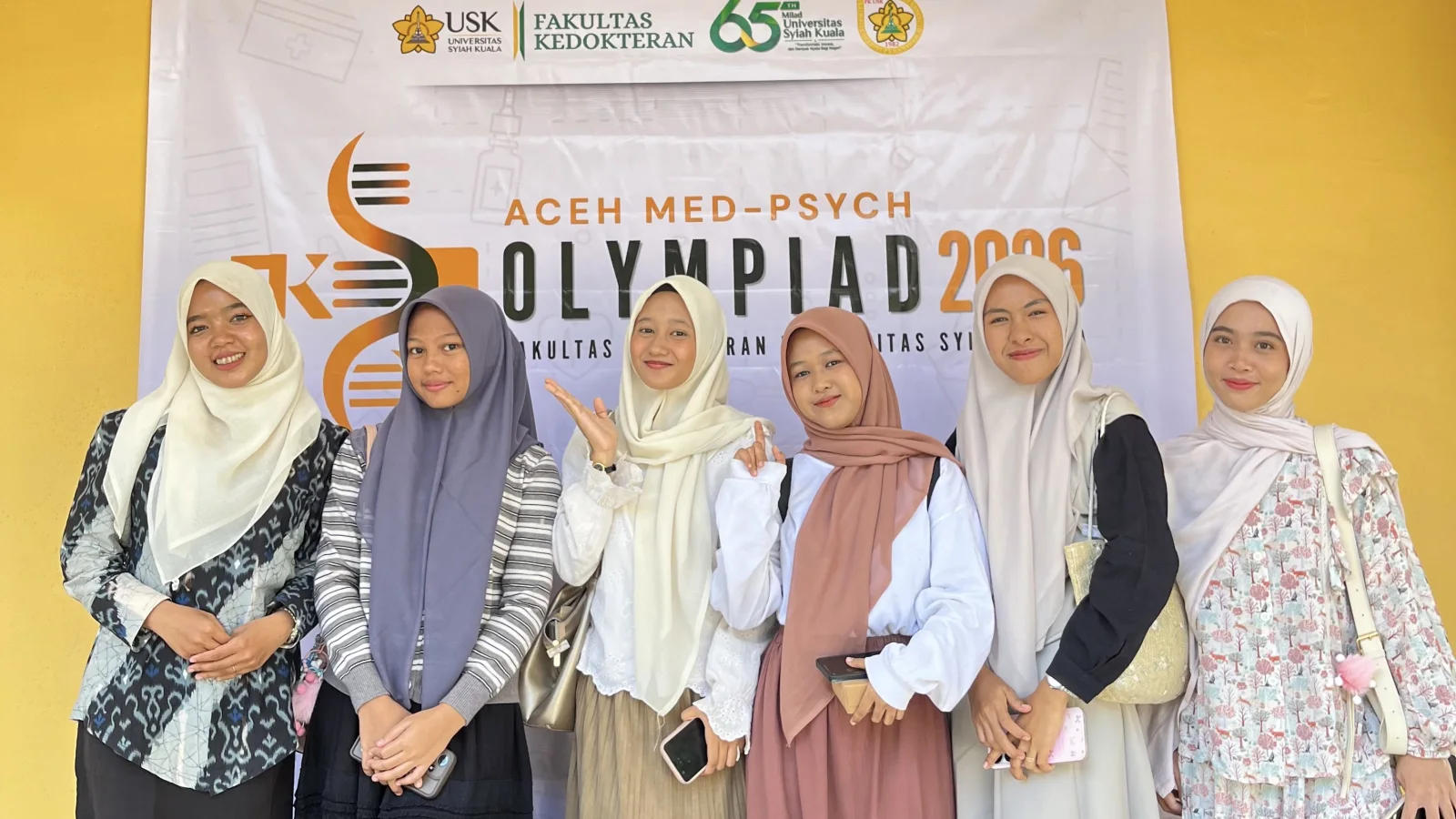 Unjuk Diri di Tingkat Regional, Enam Mahasiswi Psikologi Islam Bersaing di Olimpiade Psikologi USK