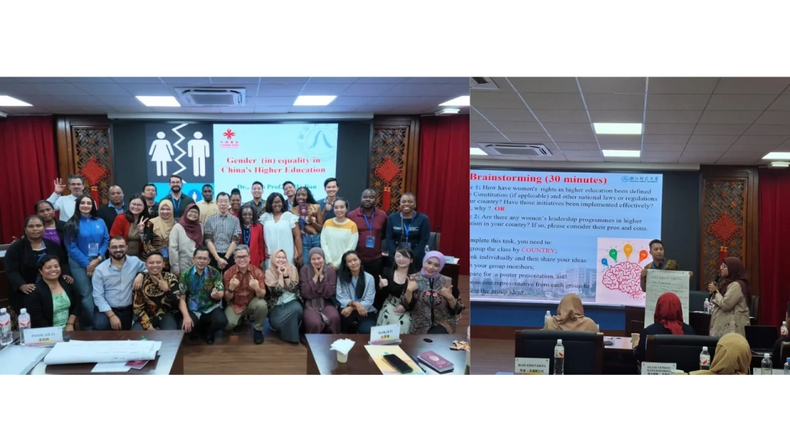 Dosen FUAD Syiva Fitria, M.Sc. berpartisipasi dalam rangkaian kegiatan Seminar yang diselenggarakan oleh Zhejiang Normal University (ZJNU) di Tiongkok