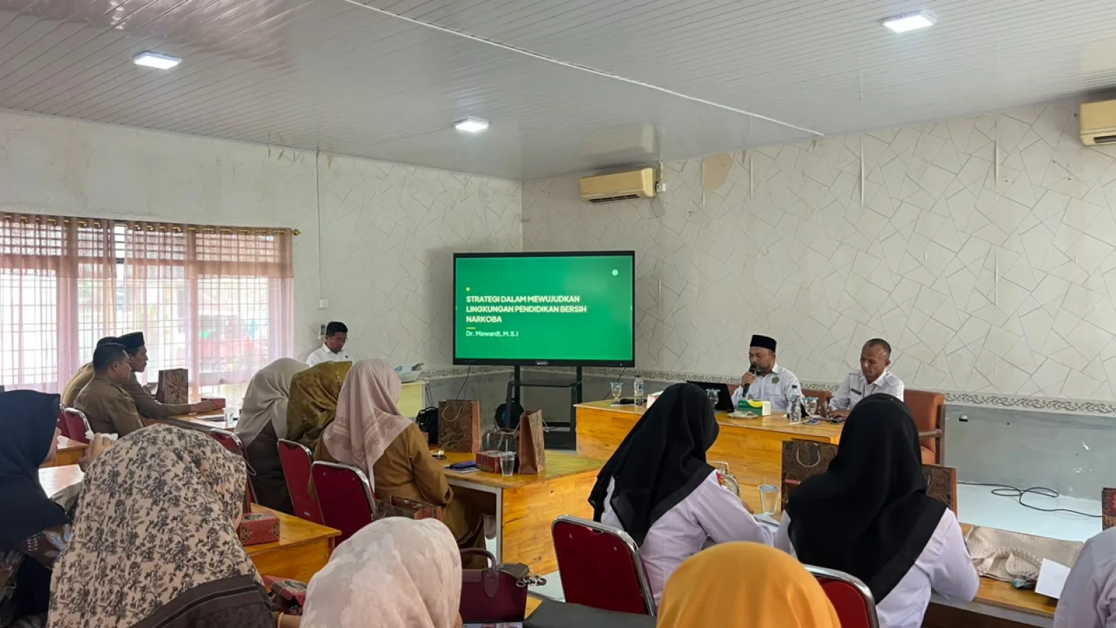 BNN Kota Langsa Undang Tenaga Pendidik Ikuti Workshop Penggiat P4GN