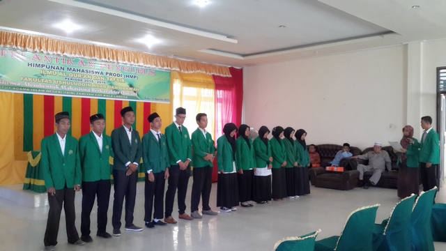 Pengurus HMP Ilmu Alquran dan Tafsir Dilantik