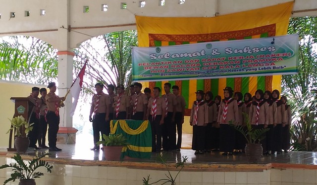 Pengurus Pramuka IAIN ZCK Langsa Dilantik