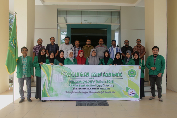 Rektor Lepas Kontingen Peksimida IAIN Langsa