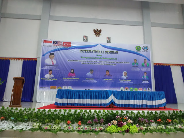 DEMA FUAD IAIN LANGSA MENGGELAR SEMINAR INTERNASIONAL
