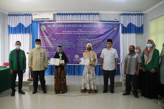 PENUTUPAN BULAN ILMIAH DAN KREATIFITAS MAHASISWA FUAD IAIN LANGSA BERLANGSUNG MERIAH