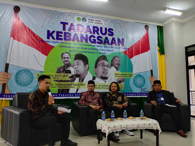 DEMA FUAD IAIN LANGSA GELAR TADARUS KEBANGSAAN