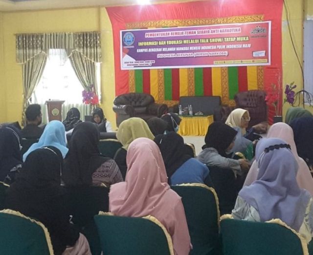 BNN Kota Langsa Adakan Pelatihan Konselor Teman Sebaya di IAIN Langsa