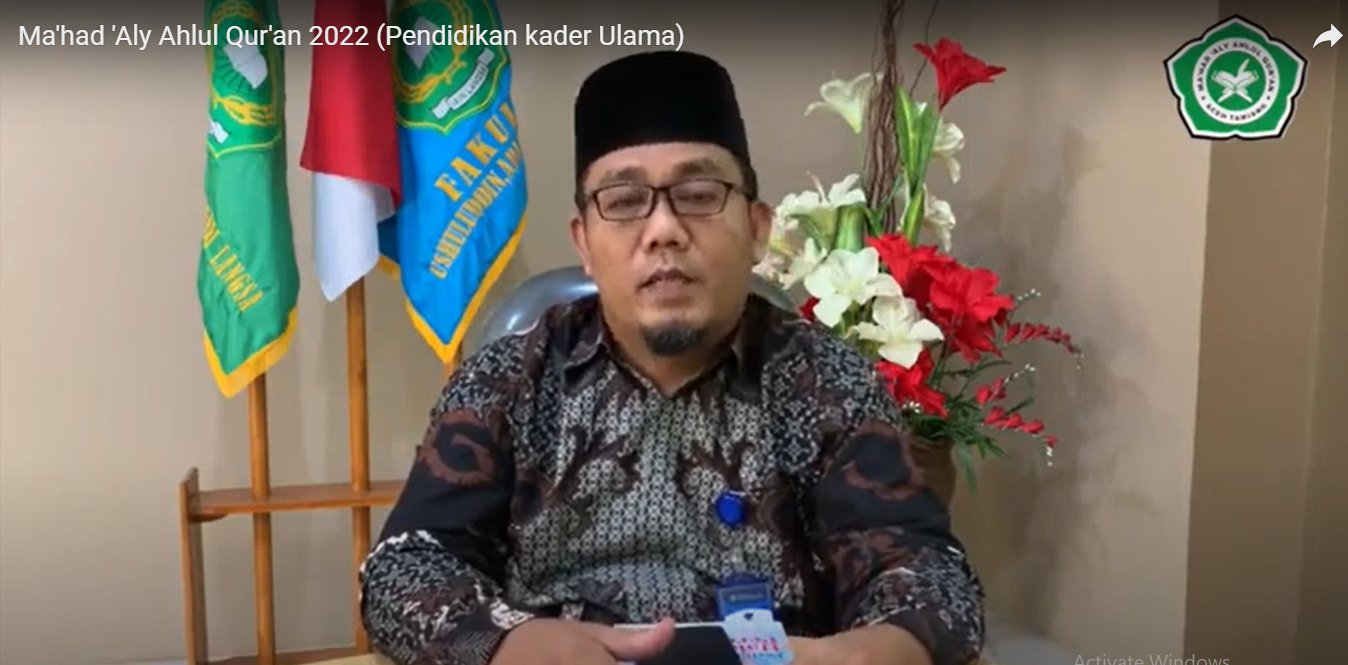 Kaloborasi  FUAD dan Mahad Aly Ahlul Quran Program Pendidikan Kader Ulama 2022