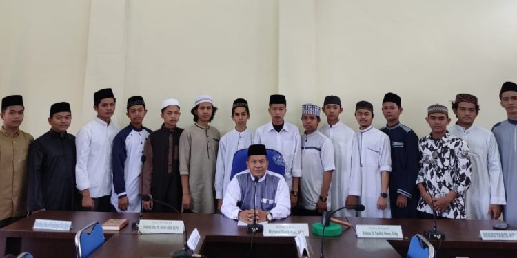 Wujudkan MBKM di  di MPU Aceh, Mahasiswa Prodi Ilmu Hadist Antusias Melaksanakan Perkuliahan