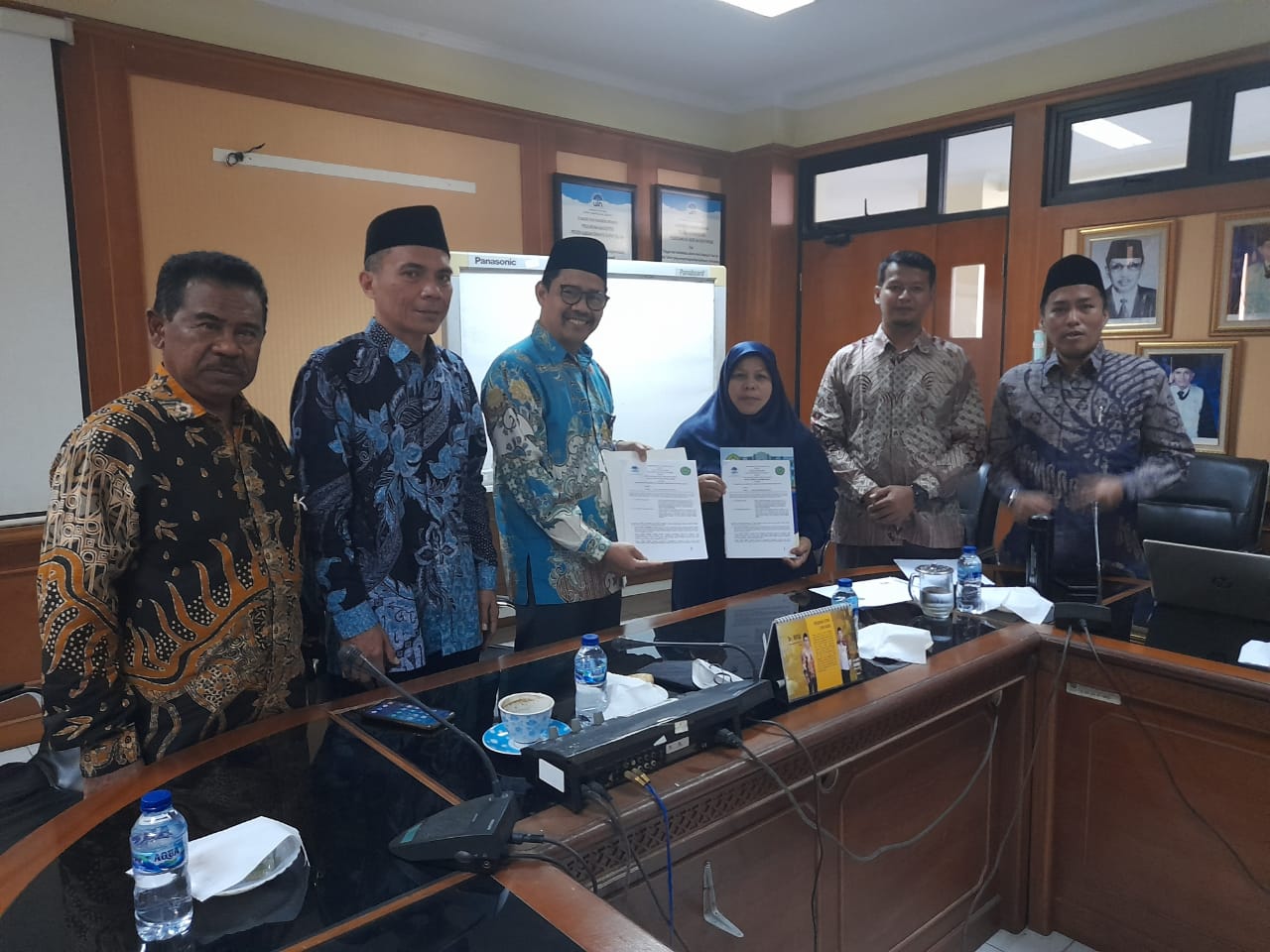 Jalin Kerjasama, Ilmu Hadist IAIN Langsa tandatangani MoU Empat Lembaga Hadis di Jakarta