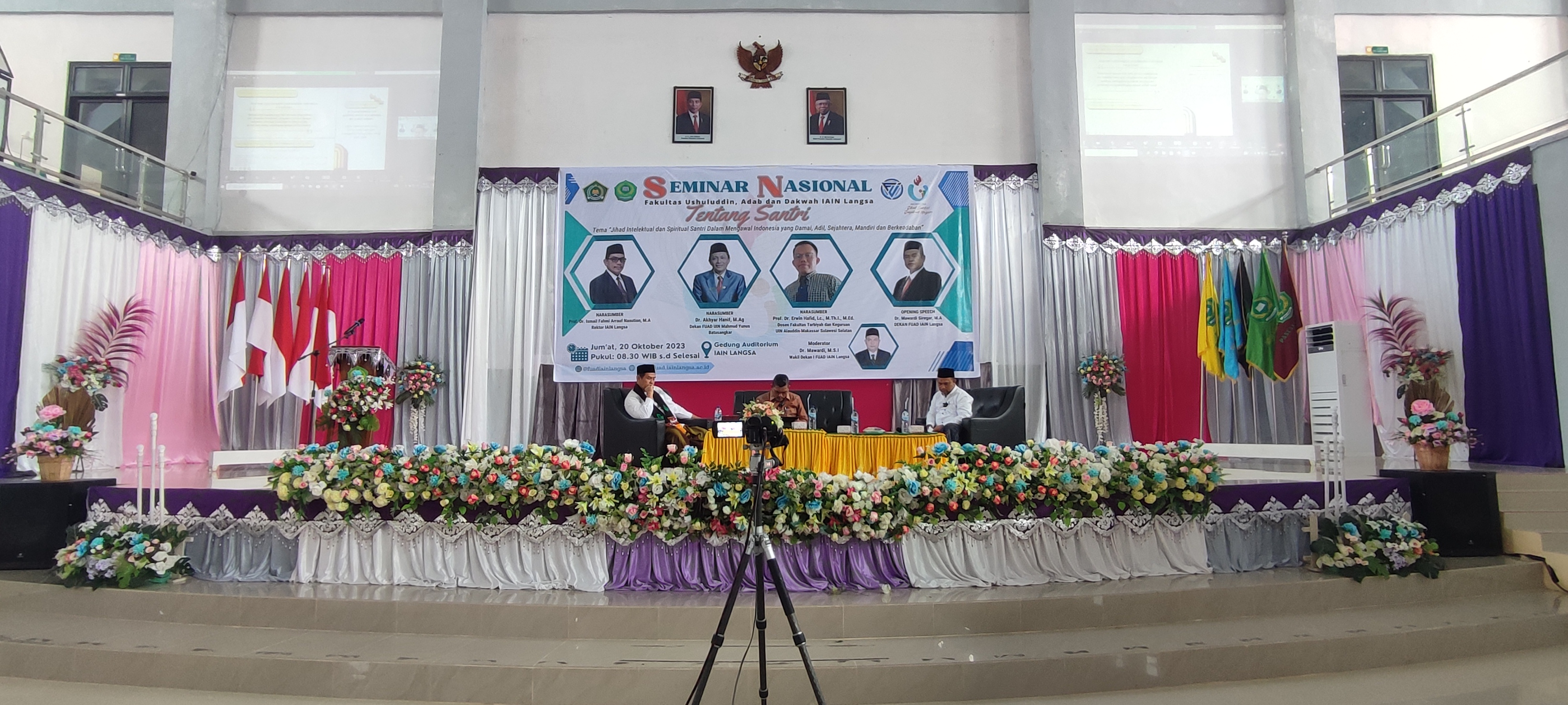 SEMINAR NASIONAL dalam Rangka Menyambut Hari Santri Nasional