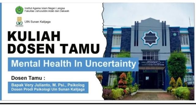 Seminar Mental Health in Uncertainty Digelar oleh FUAD IAIN Langsa