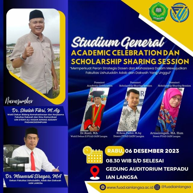 FUAD IAIN Langsa Gelar Stadium General dan Scholarship Sharing Session
