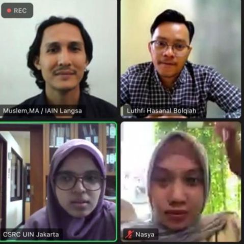 Dosen KPI, Dr.Muslem MA Menjadi Pembicara Pada Forum Diskusi CSCR UIN Jakarta