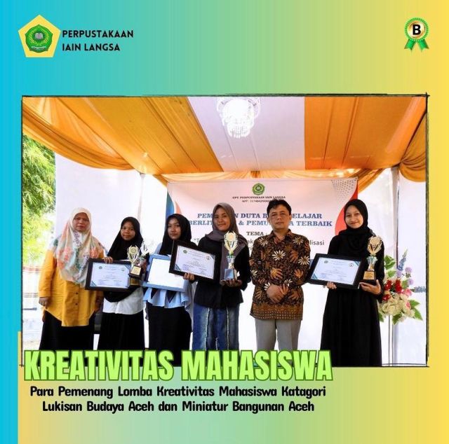 Mahasiswa Bimbingan dan Konseling Islam Raih Juara 2 dan 3 Lomba Kreativitas Miniatur Bangunan Aceh di IAIN Langsa