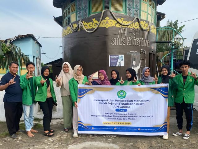 Mahasiswa SPI IAIN Langsa Melaksanakan Kolaborasi Pengabdian dan Penelitian di Medan