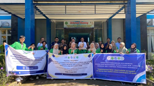 Prodi Komunikasi dan Penyiaran Islam Lakukan pengabdian Masyarakat Kolaborasi Internasional