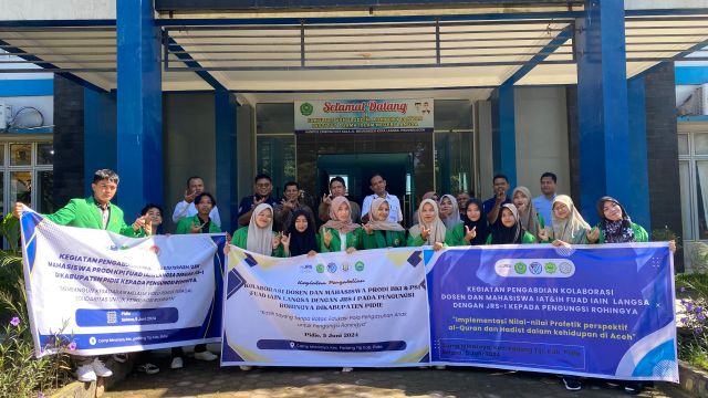 Pelepasan Pengabdian Kolaborasi Internasional FUAD IAIN Langsa