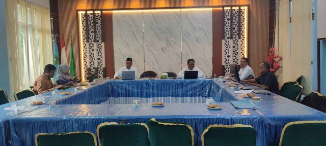 LPM Melakukan Pendampingan Penyusunan Akreditasi Unggul Pada Prodi Komunikasi Penyiaran Islam IAIN Langsa