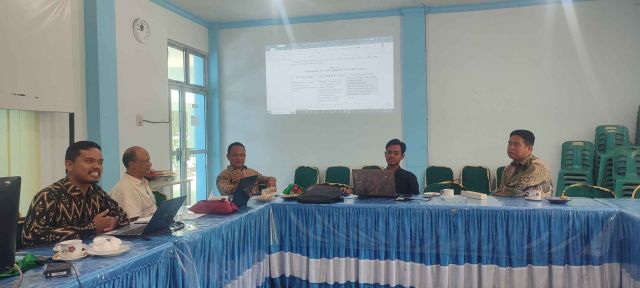 Rapat Peninjauan Menjelang Finalisasi Borang Akreditasi Oleh Lembaga Penjaminan Mutu Bagi Program Studi IAT FUAD IAIN LANGSA