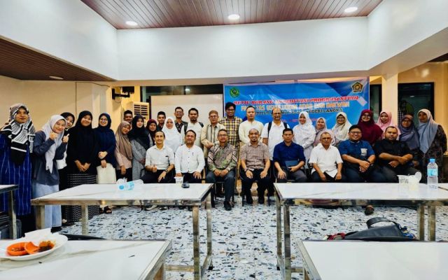 Berharap Unggul, FUAD IAIN Langsa Undang Narasumber Untuk Membaca Borang Akreditasi Prodi FUAD