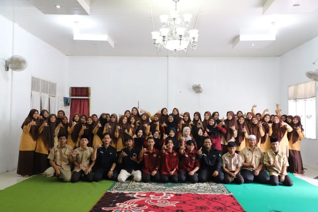 Mahasiswa KPI FUAD IAIN Langsa Gelar Sosialisasi di Madrasah Aliyah Raudhatun Najah Kota Langsa