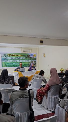 Dosen FUAD IAIN Langsa Berikan Pelatihan Etika Bermedia Sosial dan Pembuatan Konten bagi Penyuluh Pertanian