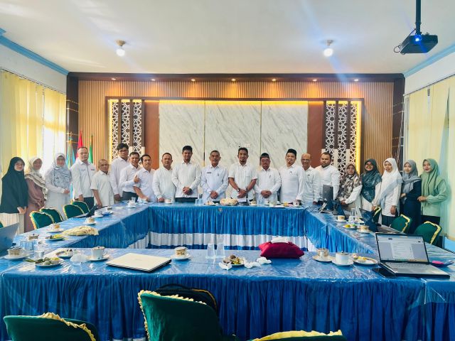 Rektor IAIN Langsa Pimpin Submit ISK Suplemen Konversi Peringkat Akreditasi Prodi Ilmu Hadis