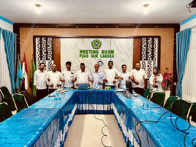 FUAD IAIN Langsa Rampungkan Submit 7 Borang Akreditasi