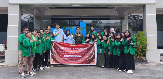 Mahasiswa IAIN Langsa Dalami Penyiaran di RRI Medan