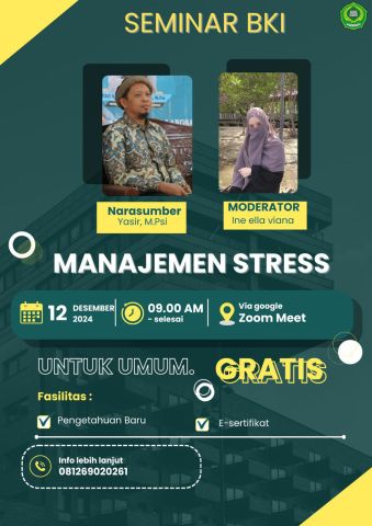 Seminar BKI Manajemen Stress