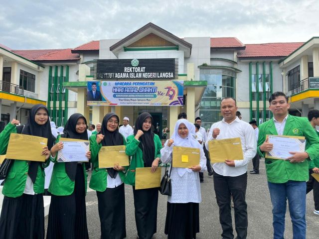 Prodi BKI IAIN Langsa Raih Penghargaan di Hari Amal Bakti Nasional