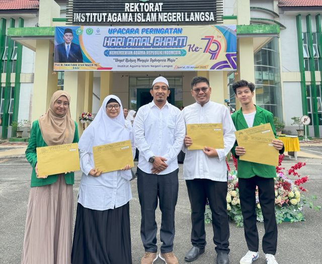 Psikologi Islam IAIN Langsa Raih Apresiasi di Hari Amal Bhakti ke-79