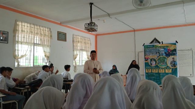 Prodi Ilmu Hadis IAIN Langsa Gelar Sosialisasi Penerimaan Mahasiswa Baru di Lembaga Pendidikan Unggulan