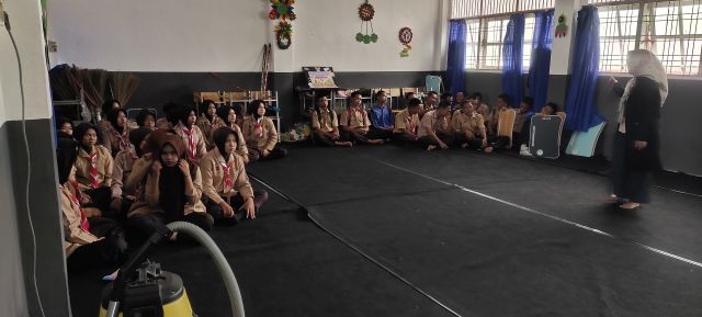 Prodi SPI Gelar Sosialisasi ke SMK N 1 Bendahara