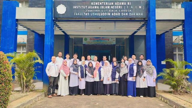 Rapat Audit Mutu Internal AMI oleh LPM IAIN Langsa di Fakultas Ushuluddin, Adab dan Dakwah Langsa, 13 Oktober 2025